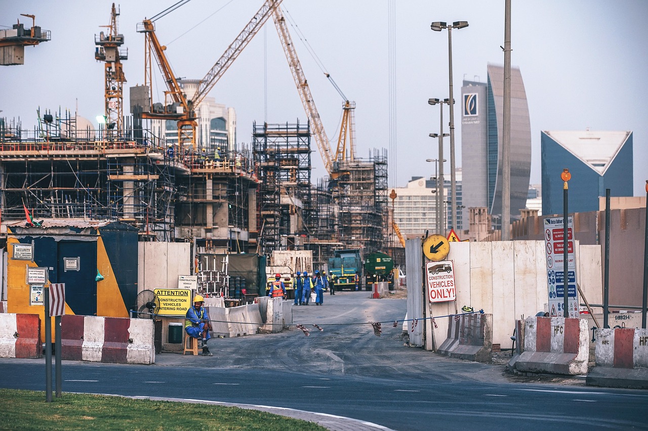 urban infrastructure development skyline
